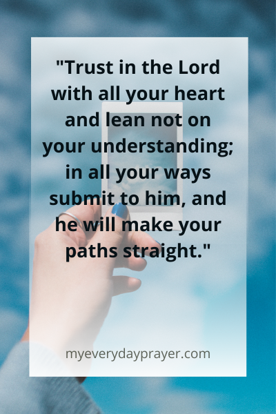 1. Proverbs 3:5–6