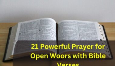 21 Powerful Prayer for Open Woors with Bible Verses