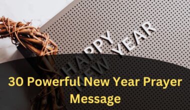 30 Powerful New Year Prayer Message