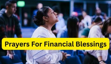 Prayers For Financial Blessings